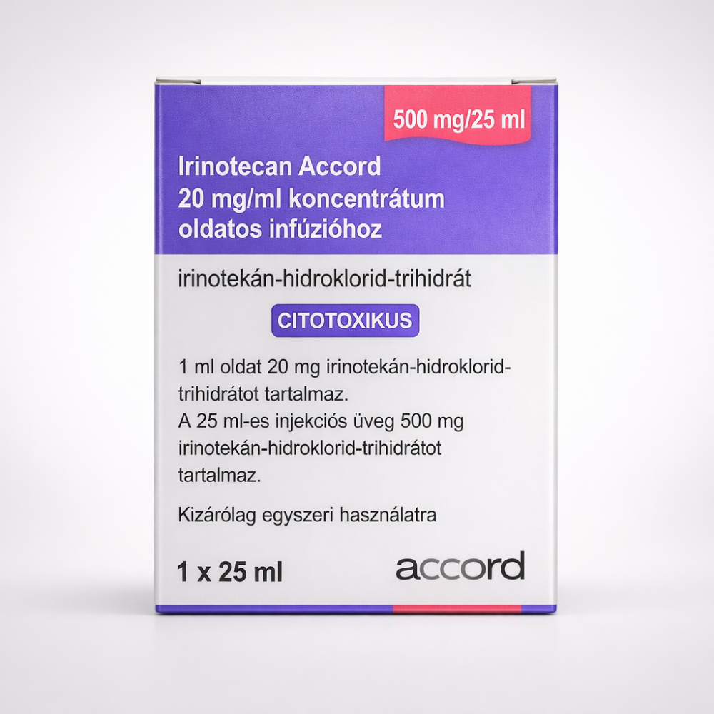 Іринотекан Аккорд (Irinotecan Accord) концентрат для розчину для інфузій 500 мг/25 мл №1