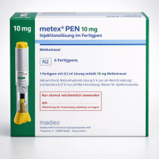 Метекс ПЕН (Методжект / Metoject / Metex PEN) розчин для ін’єкцій по 10 мг/0.2 мл №6 у шприц-ручках
