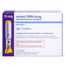 Метекс ПЕН (Методжект / Metoject / Metex PEN) розчин для ін’єкцій по 15 мг/0.3 мл №6 у шприц-ручках