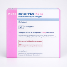 Метекс ПЕН (Методжект / Metoject / Metex PEN) розчин для ін’єкцій по 17,5 мг/0.35 мл №6 у шприц-ручках