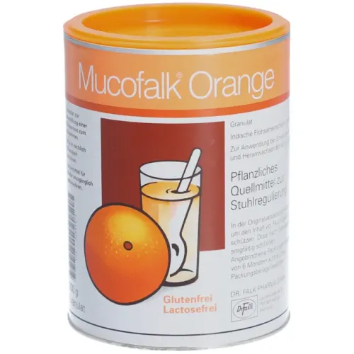Мукофальк Апельсин (Mucofalk Orange / Psyllium / Насіння подорожника) гранули 300 г