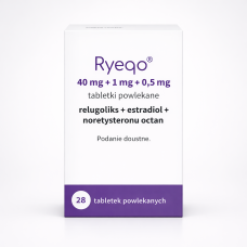 Рієко (Ryeqo) таблетки, вкриті плівковою оболонкою 40 мг/1 мг/0,5 мг №28