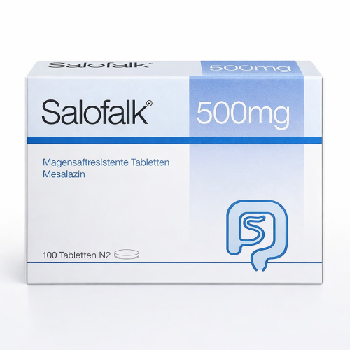 Салофальк (Salofalk / Месалазин / Mesalazine) 500 мг №100 кишковорозчинні таблетки