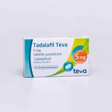 Тадалафіл Тева (Tadalafil Teva / Тадалафіл) 5 мг №28 таблетки
